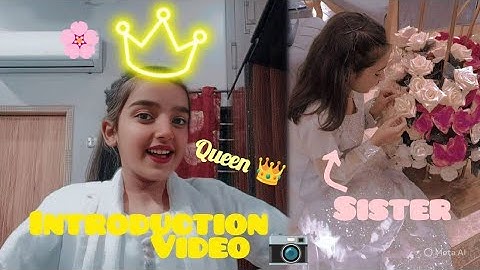 Introduction video ♥️ | Eman amir