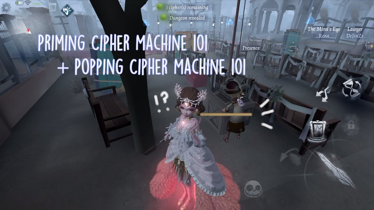 [Identity V] Priming Cipher and Popping Cipher guide - YouTube