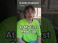 At My First Real Job, Autistic Employee Walton B. James, ASD &amp; CPTSD #autism #cptsd #shorts #wtf