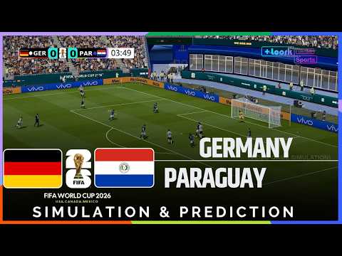 Video Germany vs Paraguay | 2026 FIFA World Cup | Realistic Simulation and Prediction (Gameplay)