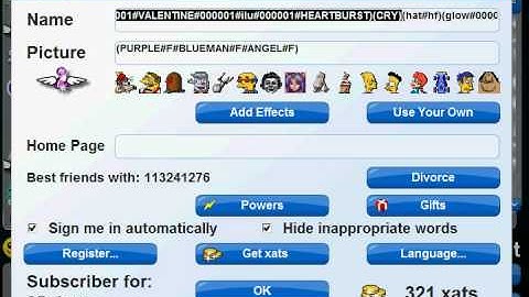 xat name glitch