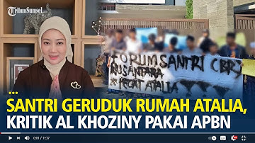 Kronologi Rumah Atalia Digeruduk Santri, Imbas Kritik Pembangunan Al Khoziny Pakai APBN