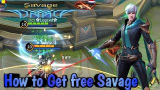 Mobile legends: gusion free savage thanks for watching!and remember to
like and subscribe!
----------------------------------------------------------------
√...