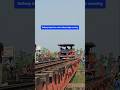 Railway inspection motor trolley bridge crossing| #sorts #trolly #railtrack #railway