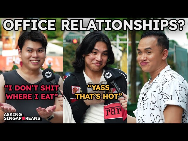 Asking Singaporeans: Would You Date Your Colleague/Boss? | Street Interview class=