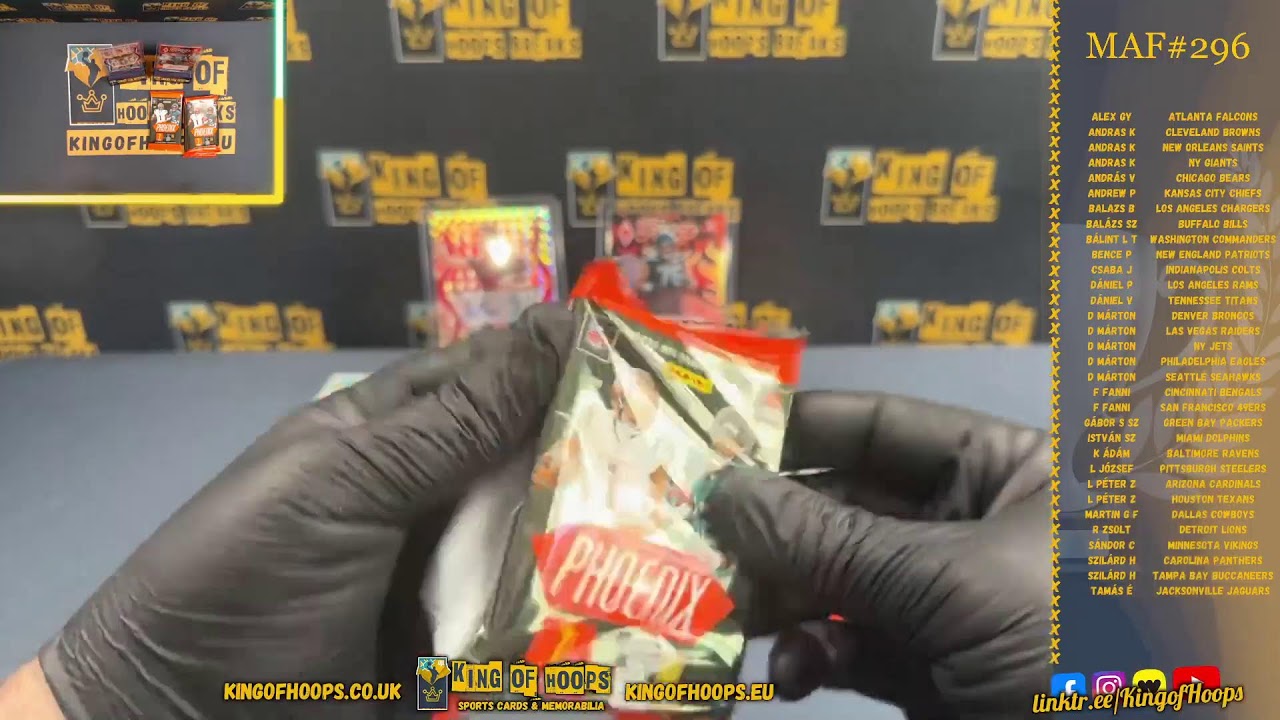 MAF296 - 10x 2025 Phoenix Mega Box - PYT
