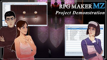 RPGMaker MZ Dev Log 1: Demonstration 2025