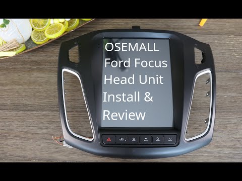 Osemall Touchscreen Focus Head Unit Install/upgrade