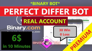 Perfect Binary/Deriv Bot | 100% Profit Guaranteed | Earn 6$ in 10 Minutes | Download Now