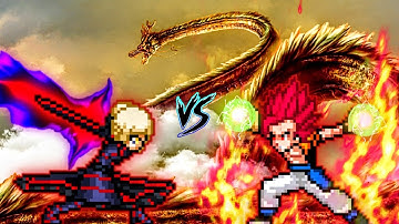 Alter Saber TP OP (New) VS Gogeta OP (all form) in Jump Force Mugen