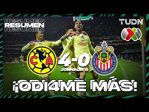 Club America Guadalajara Chivas Goals And Highlights