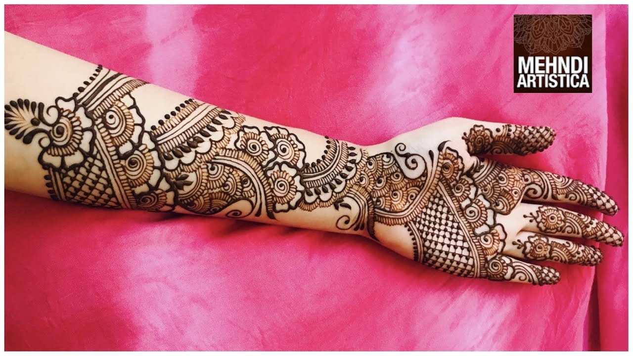 Full Hand Mehndi Design 2022 Arabic - Design Talk