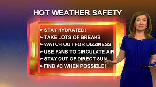 Kendra - Hot weather heading into Memorial Day