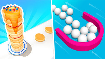 ✅ Pancake Run 🆚 Picker 3D - Pro Walkthrough Videos Gameplay iOS,Android All Levels Game Mobile EFYAR