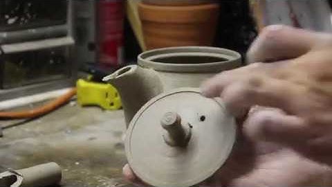 Trimming and Assembling a Teapot | Michael Murray Ceramics