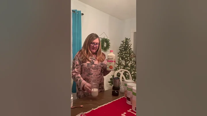 Making an Herbalife shake