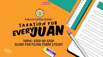 Step-by-step Guide in Filing 1702RT using eBIRForms| Bureau of Internal Revenue RDO 27 Caloocan City