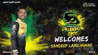Cpl Draft Sandeep Lamichhane Jamaica Tallawahs