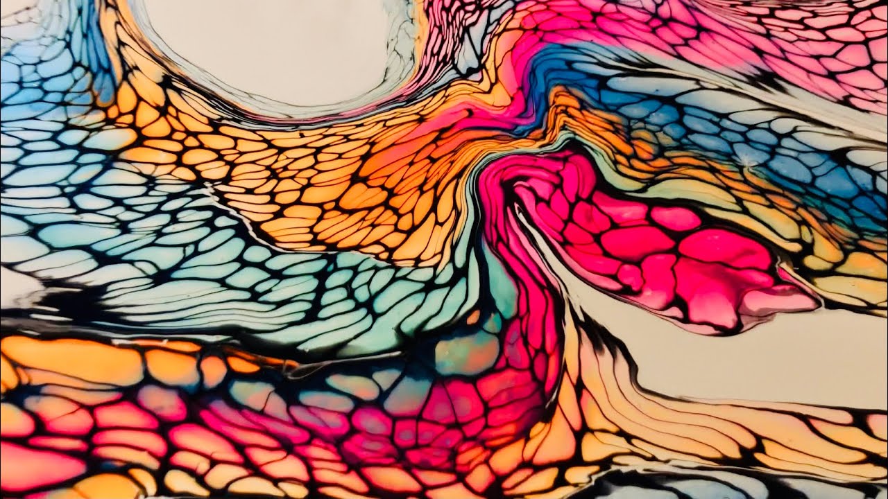 № 306. Жидкие акриловые краски - флуоресцентные неоновые жидкие художественные салфетки! рецепт 