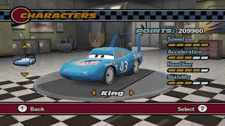 Cars Wii - The King Gameplay Dolphin