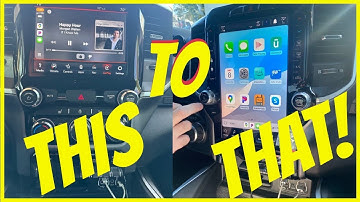 2020 Ram 1500 Uconnect 4 to 5 Radio OEM