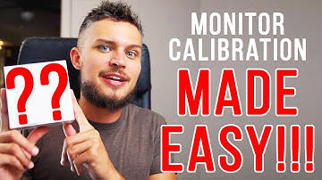 EASY Monitor Calibration FOR BEGINNERS!  Spyder X Pro