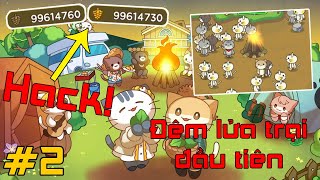 Cat Forest #2: Hack full quả thường và vàng | Trồng trọt và Tổ chức đêm lửa trại đầu tiên 🎉🎉 screenshot 4