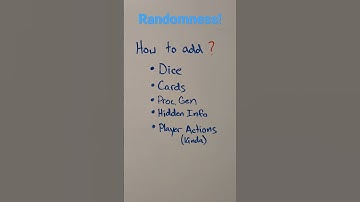 Randomness in Game Design #gamedesign #gamedev #dice #tabletopgames #videogames #games