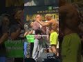 Logan Paul looked HUGE next to Floyd Mayweather! (featuring Ryan Garcia) #shorts