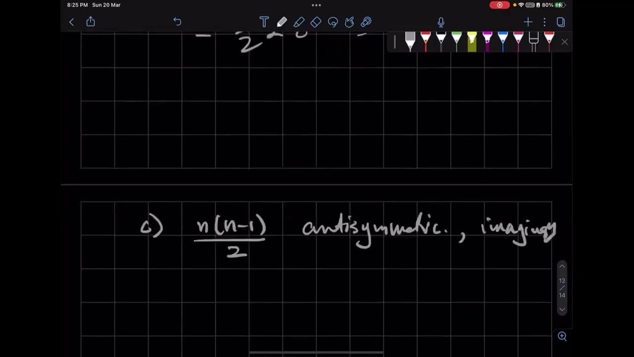 Group Theory L15V3： The Generators of SU(n) YouTube