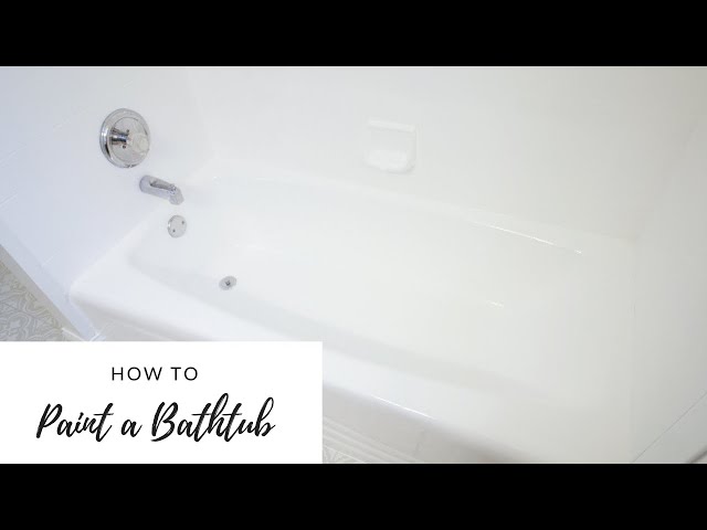 Dos and Don'ts for Painting Your Bathtub