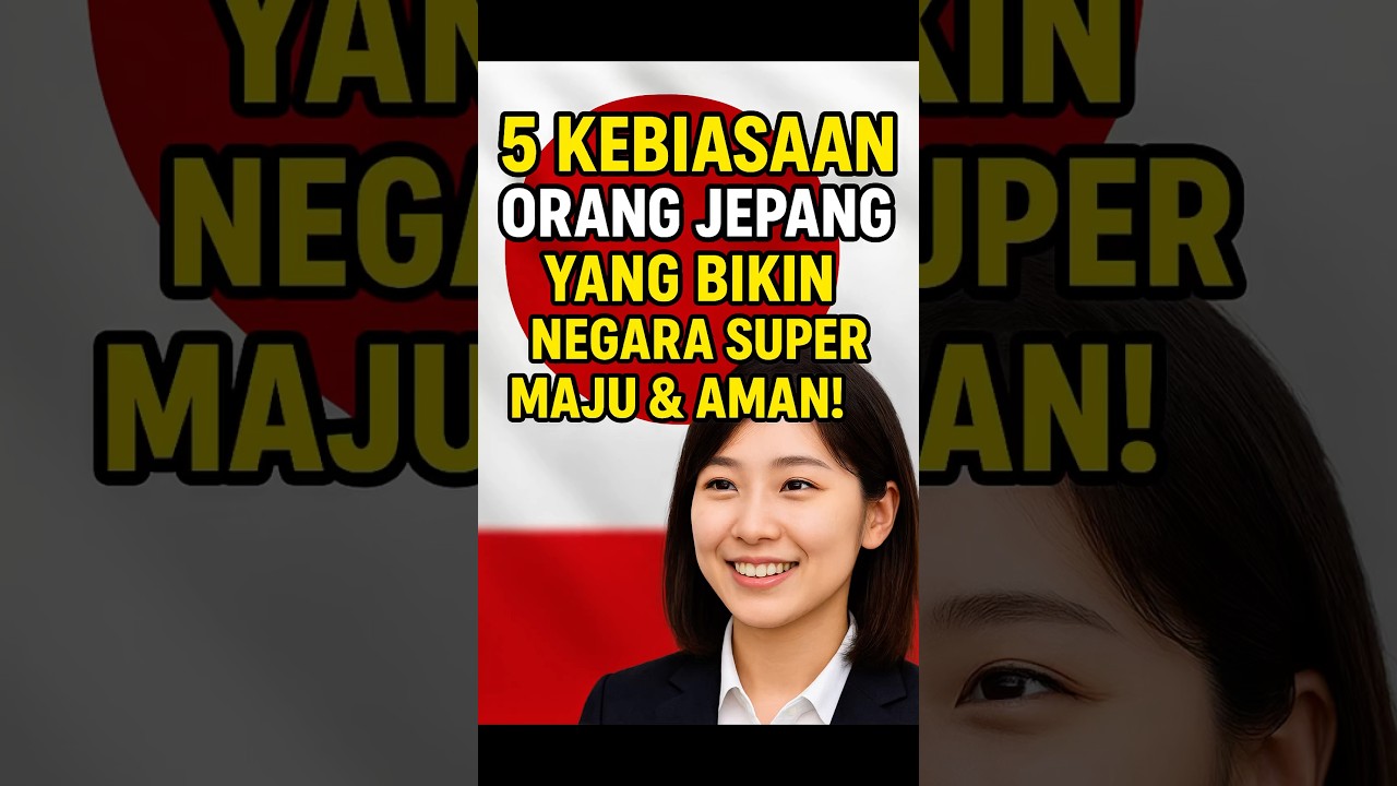5 Kebiasaan Orang Jepang yang Bikin Negaranya Super Maju & Aman! 🇯🇵✨