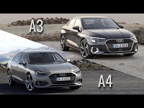 2021 Audi A3 Sedan vs Audi A4 Sedan - YouTube