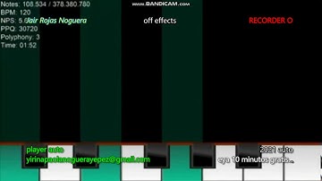 [Black MIDI] Songs of just repeating the same Sounds v5 - 378 Million but x8 speed xd