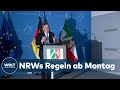 NEUE LOCKDOWN-REGELN IN NRW: Armin Laschet stellt verschärfte Regelungen vor