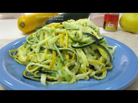 zucchini-pasta-salad-with-parmesan-|-dietplan-101.com