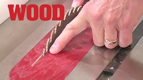 Make a Zero-clearance Insert for Your Tablesaw -- WOOD magazine