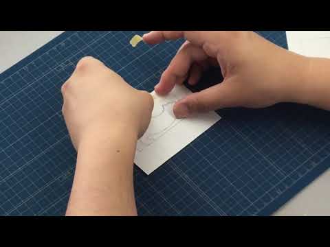 消しゴム彫刻 ネコ 1/7 - YouTube
