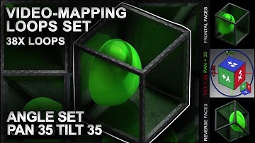 BOX Projection-Mapping loops (38 loops Angle-Set) Pan 35 Tilt 35 by DJVB
