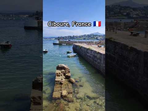 Beautiful Harbour of Ciboure, France 🇲🇫 #malayalamshorts #malayalamvlog #travel #france