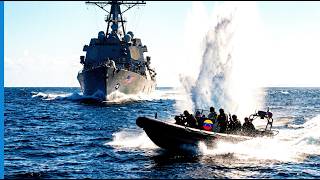A US Destroyer Chased Down an Armed Venezuelan Boat at Sea — Then THIS Happened