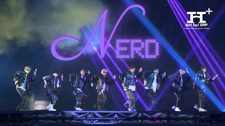 Hey! Say! JUMP - NERD [H⁺ Official Live Video]