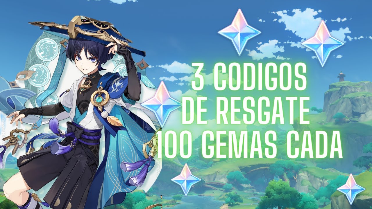 💎3.5 Novos Códigos💎 Resgate 300 gemas!!! Genshin Impact