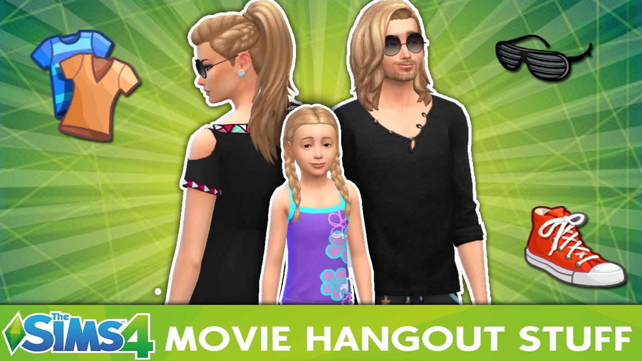 The Sims 4 | Movie Hangout Stuff Pack | Review + Overview ...