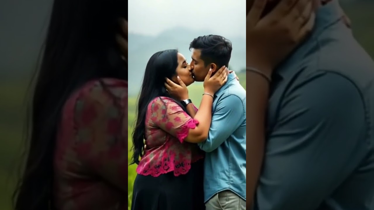 Romantic Rain Scene | Plus Size Beauty & Her Love | Countryside Romance | 