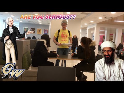 George Washington Students Sign Petition to Name School After Bin Laden