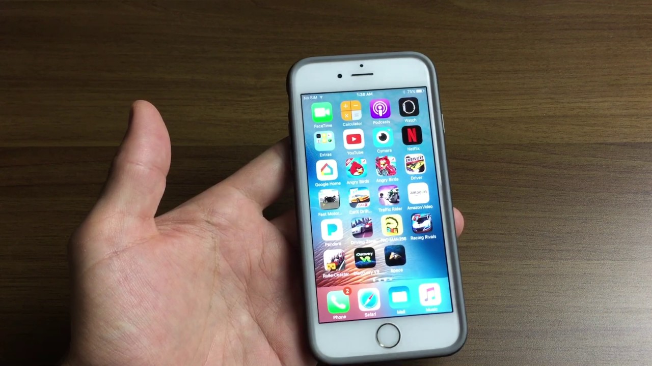 IPhone 6s Plus How To Enable Disable Screen Rotation Auto Screen