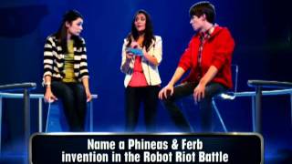 One Up! Robot Riot Battle - 60 Second Game Show - Phineas and Ferb: Across the 2nd Dimension