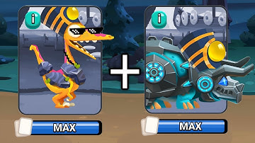 Triceratops And Thug Life Raptor vs All Caveman Dino Bash 2 Travel Through Time