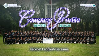 Company Profile BEM FIB UB 2025 Kabinet Langkah Bersama
